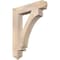 Ekena Millwork Imperial Arts & Crafts Smooth Bracket, Douglas Fir, 5 1/2"W x 32"D x 40"H BKT06X32X40IMP03SDF - alternate 1